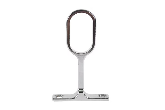 Oval centre pillar silver